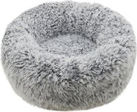 Rosewood Silver Fluff Grijs Hondenmand - Blauw - Kat - Kunststof - Rechthoek - 66 cm