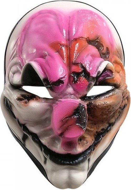 Gaya Entertainment Payday 2 Face Mask Old Hoxton - Halloween - Gangster - Vinyl - Multicolor