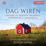 PIAS Nederland Iceland Symphony Orchestra, Rumon Gamba - Wiren: Sinfonietta/Serenade For Strings/Symphony No.3/Divertimento (SACD)