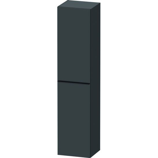 Duravit D-Neo Hoge Kast - 40x36x176cm - Linksdraaiend - Grafiet Mat - DE1328L4949