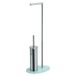 Gedy Golia Columna toiletpapierhouder & toiletborstelhouder Chroom