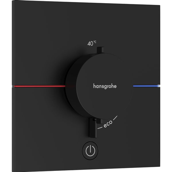 Hansgrohe Showerselect thermostaat inbouw 1 functie mat zwart 15575670