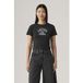 Levi's Graphic Essential Sporty Tee Maat: M | Tops Outlet | Dames | Zwart