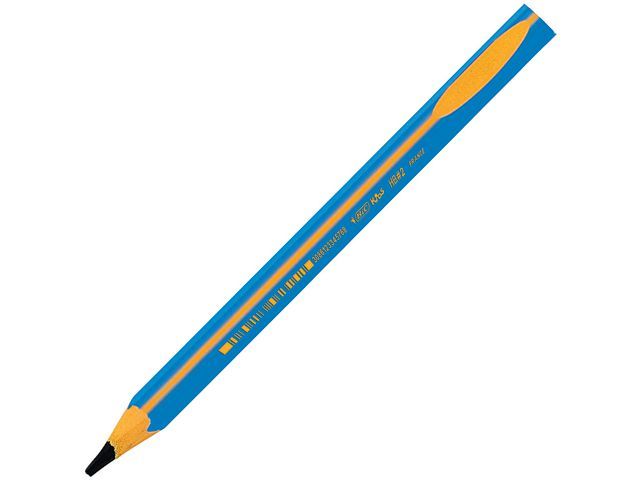 BiC Kids Potlood voor jongen HB, Driehoekig, Blauw