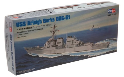 Hobbyboss 1:700 Schaal"USS Arleigh Burke DDG-51" Model Kit (Grijs)