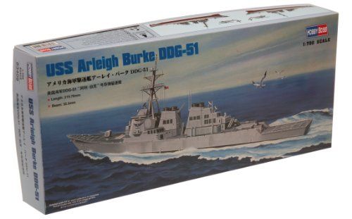 Hobbyboss 1:700 Schaal "USS Arleigh Burke DDG-51" Model Kit (Grijs)
