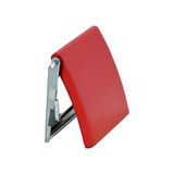 MSV toiletpapierhouder, roestvrij staal, rood, 30x20x110 cm