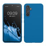 kwmobile telefoonhoesje geschikt voor Samsung Galaxy A54 5G - Hoesje voor smartphone - Back cover in rifblauw