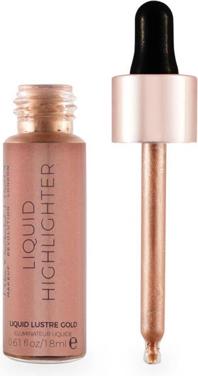 Makeup Revolution Liquid Highlighter - Lustre Gold