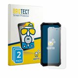 BROTECT - Screenprotector voor Doogee V50 - Folie Beschermfolie matte 2 Stuks