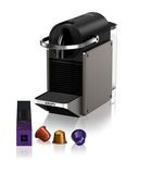Krups Pixie XN306T Nespresso Capsule Coffee Machine - Titan