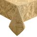 Elrene Home Fashions damast tafelkleed, polyester, goud, 152,4 x 213,4 cm langwerpig/rechthoek