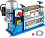 Machine à dénuder électrique, machine à dénuder automatique de 0,06 pouce à 0,15 pouce, machine à dénuder de câble à 11 canaux et 10 lames, outil de dénudage de fil de 75 pieds/minute, pour le recyclage de fil de cuivre