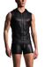MANSTORE M510 Hoody Tank - zwart/zwart - maat M