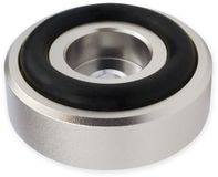 DynaVox 207273 Aluminium Midi Apparaatvoeten Set van 4 Zilver