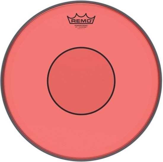 Remo Powerstroke 77 Colortone Red 14 inch Snare Drum Head