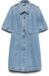 Vero Moda Denim jurk VMDAISY Korte jurk Light Blue Denim
