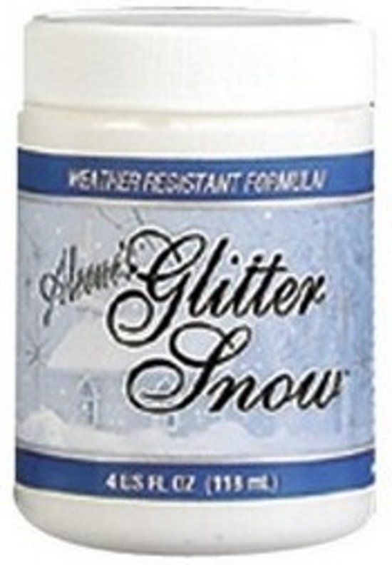 Glitter sneeuw - 1 Pot - 118ml