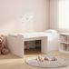 Maison Exclusive - Lit mezzanine avec bureau pour enfants, blanc, 80 x 200 cm