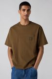 Levi's T-shirt avec poche - Hommes - L - Marron / Desert Palm
