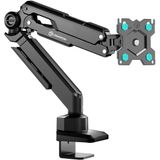 ONKRON G90-B Support de bureau pivotant et inclinable pour moniteurs de 13 à 34 pouces, max. 10 kg, avec rotation, noir