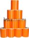 FLWR - Étiquettes / Zebra 10-pack étiquettes d'expédition / orange / Convient pour Zebra