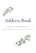 Personal Address Book: A Simple Address Book for Names, Addresses, Phone Numbers & Contacts