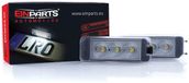 EINPARTS AUTOMOTIVE Oe Style éclairage de plaque d'immatriculation set de 2