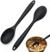 PromoHome® cuillère de cuisine en silicone 2 pièces