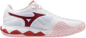 Mizuno Wave Enforce Tour 2 CC Chaussures de tennis femme Blanc/Roseesque/Barbados Cherry Taille 40