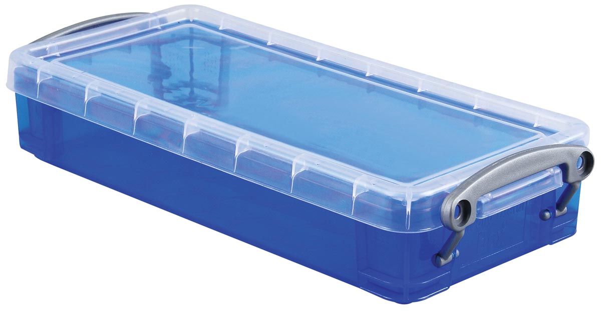Really Useful Box Stapelbare opberg blauw 0.55 l 220 x 100 x 40 mm