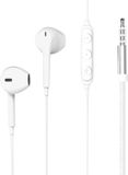 Bigben Connected Force Play - Écouteurs intra-auriculaires filaires - 3,5mm Jack - 100% Recyclé - Blanc