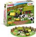 CRAZE CLAAS Calendrier de l'Avent : 24 surprises sur le thème de la ferme avec figurines 3D et accessoires (Produit de second choix)