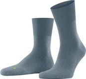 FALKE Run eenkleurig katoen functioneel materiaal sokken unisex blauw - maat 35-36