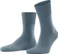 FALKE Run eenkleurig katoen functioneel materiaal sokken unisex blauw - maat 35-36