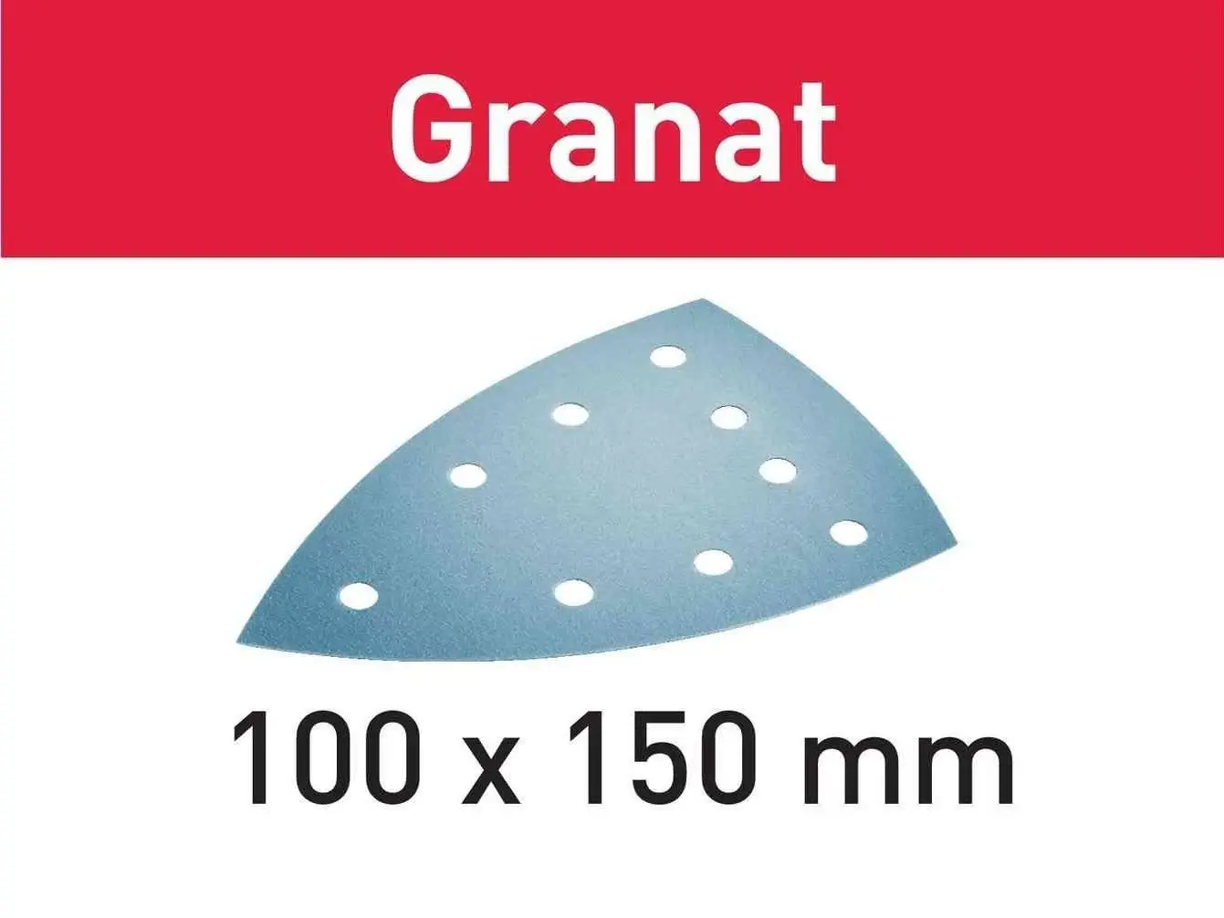 Festool Schuurpapier - Granat STF DELTA/9 - P80 GR/10
