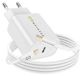 Avizar Mayaxess, 18W netadapter voor iPhone SE 2022 + Lightning-kabel 1m, wit