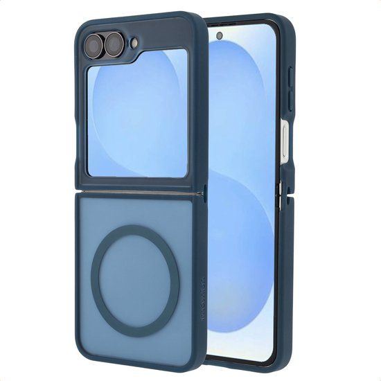 imoshion Color Guard Backcover met MagSafe voor de Samsung Galaxy Z Flip 7 FE - Donkerblauw