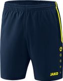 Jako Competition 2.0 Short Dames - Fluogeel / Marine