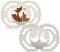 MAM Perfect Silikon Fopspeen Beige 16+ mnd - 2 stuks