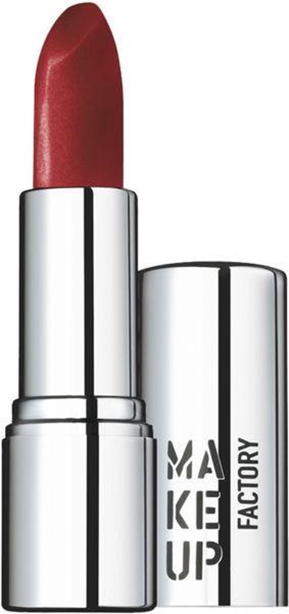 Make up Factory Shimmer Lipstick - Classic Carmine
