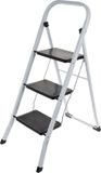 Merkloos / Sans marque Hermie Online BV Keukentrap 3 Treden - 46 x 71 x 105 cm