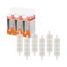 OSRAM LED Line LED-lamp met R7s retrofit-sokkel, 13 W / 1521 lm, helder, koel wit licht met 4000 K, niet dimbaar. IP20, loodvrij glas, 28 mm DM, 6-pack