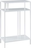 en.casa Console tafel Kumlinge metaal 85x55x30 cm wit