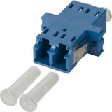 Metz Connect OpDAT-koppeling LC-Duplex OS2, 15090074-I, Blauw