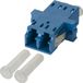 Metz Connect OpDAT-koppeling LC-Duplex OS2, 15090074-I, Blauw