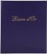 Exacompta 5x Gastenboek Balacron omslag met opschrift Livre d'Or - 140 pagina's - 21x19cm verticaal - Geassorteerd - 982E