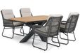 Lifestyle Garden Furniture Lifestyle Lifestyle Vicente/Camila 180x100 cm dining tuinset 5-delig