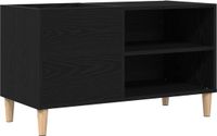 vidaXL Armoire de rangement 84,5 x 38 x 48 cm bois d'ingénierie chêne noir