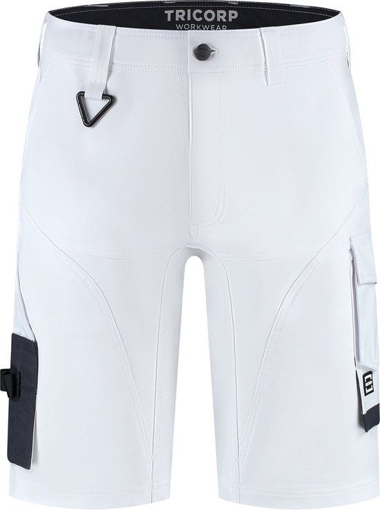 Tricorp Werkbroek 4-Way Stretch Redefined Kort 506116 - Wit - 54